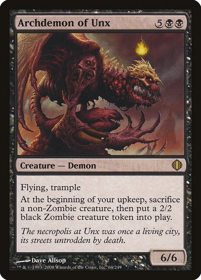 Archdemon of Unx (64) (Shards of Alara)