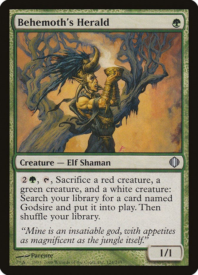 Behemoth's Herald (124) (Shards of Alara)