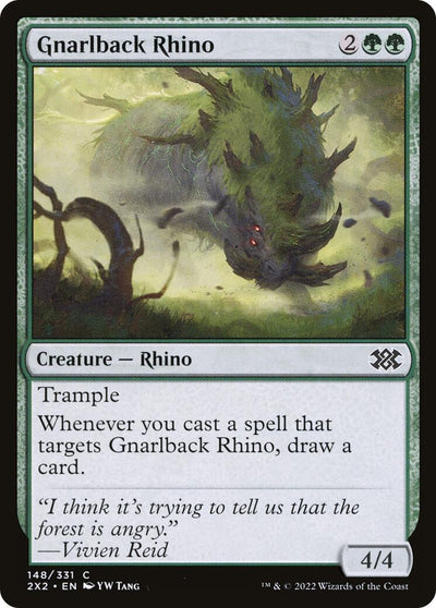 Gnarlback Rhino (148) (Double Masters 2022)