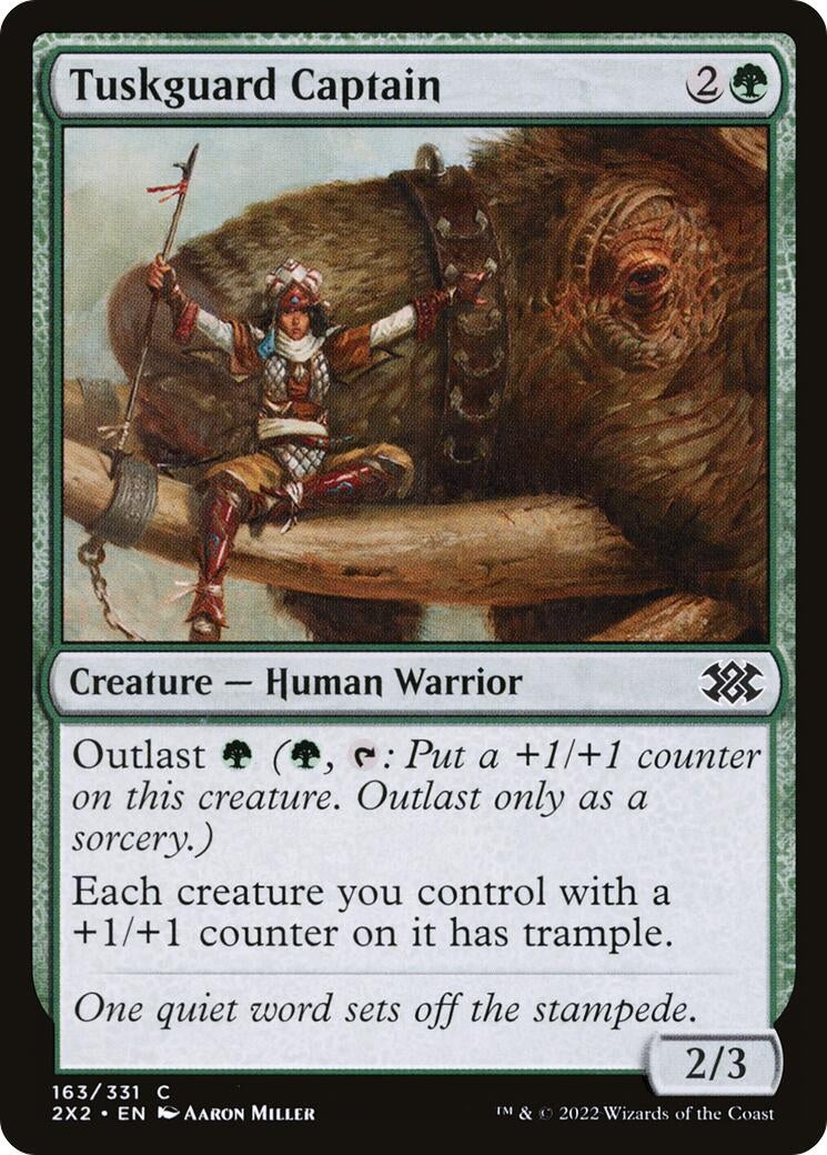 Tuskguard Captain (163) (Double Masters 2022)