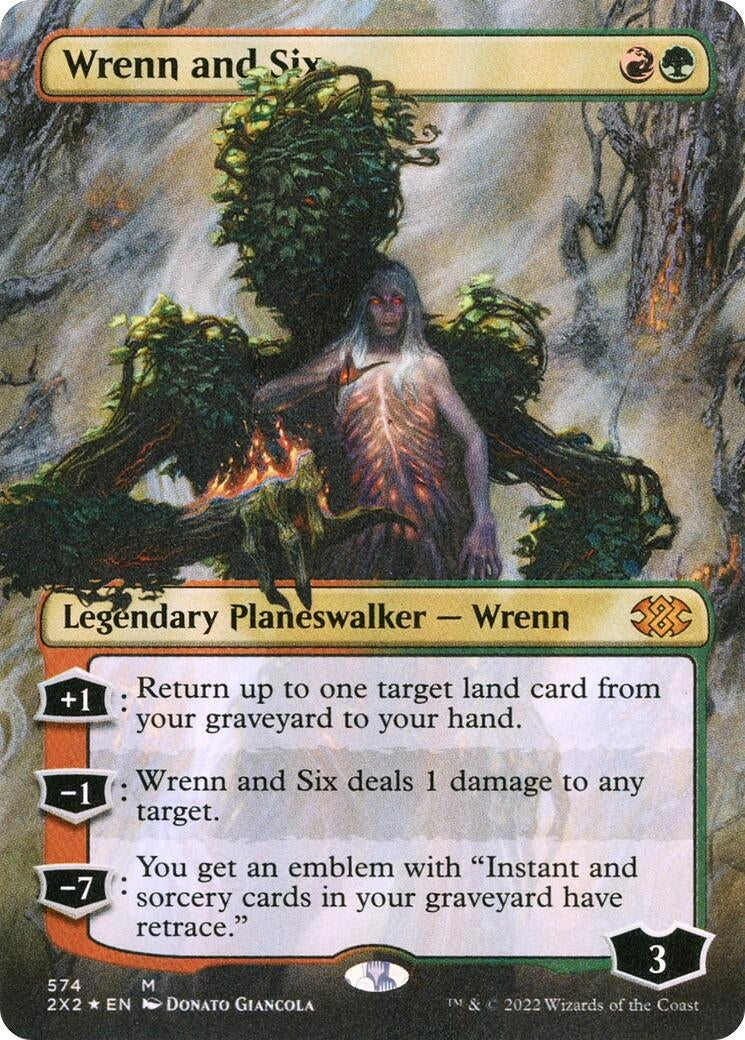 Wrenn and Six (Textured Foil) (574) (Double Masters 2022)