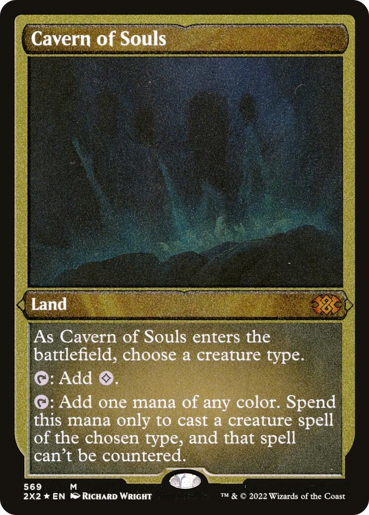 Cavern of Souls (Foil Etched) (569) (Double Masters 2022)