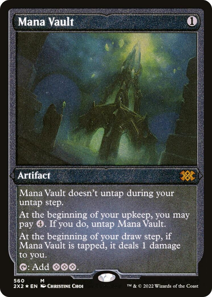 Mana Vault (Foil Etched) (560) (Double Masters 2022)