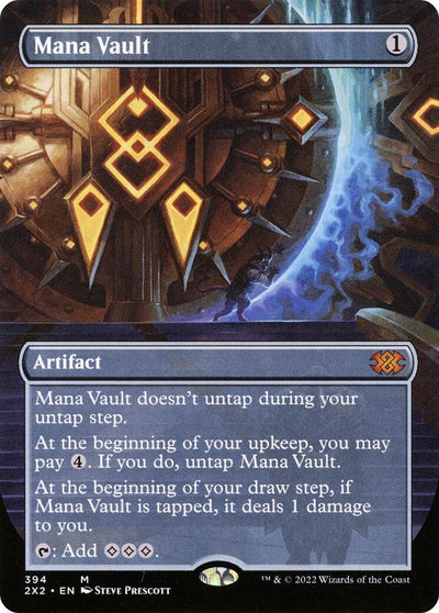 Mana Vault (Borderless) (394) (Double Masters 2022)