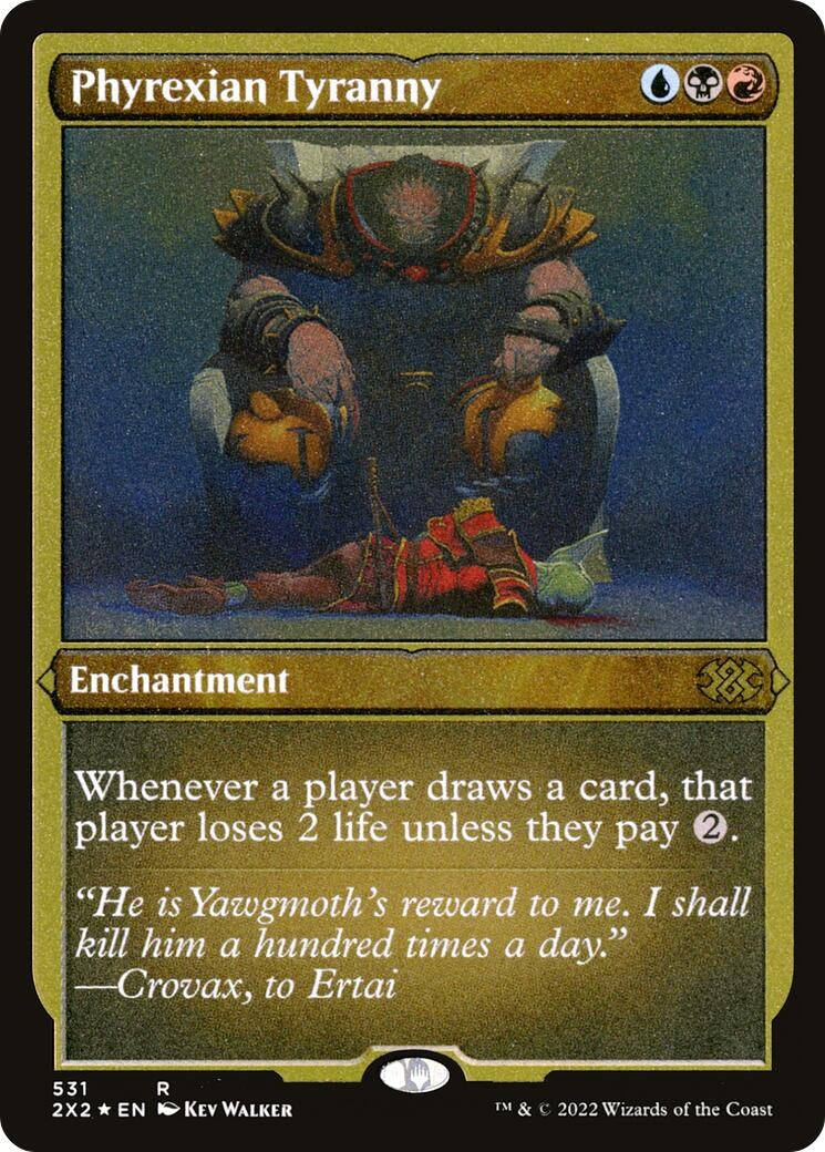 Phyrexian Tyranny (Foil Etched) (531) (Double Masters 2022)