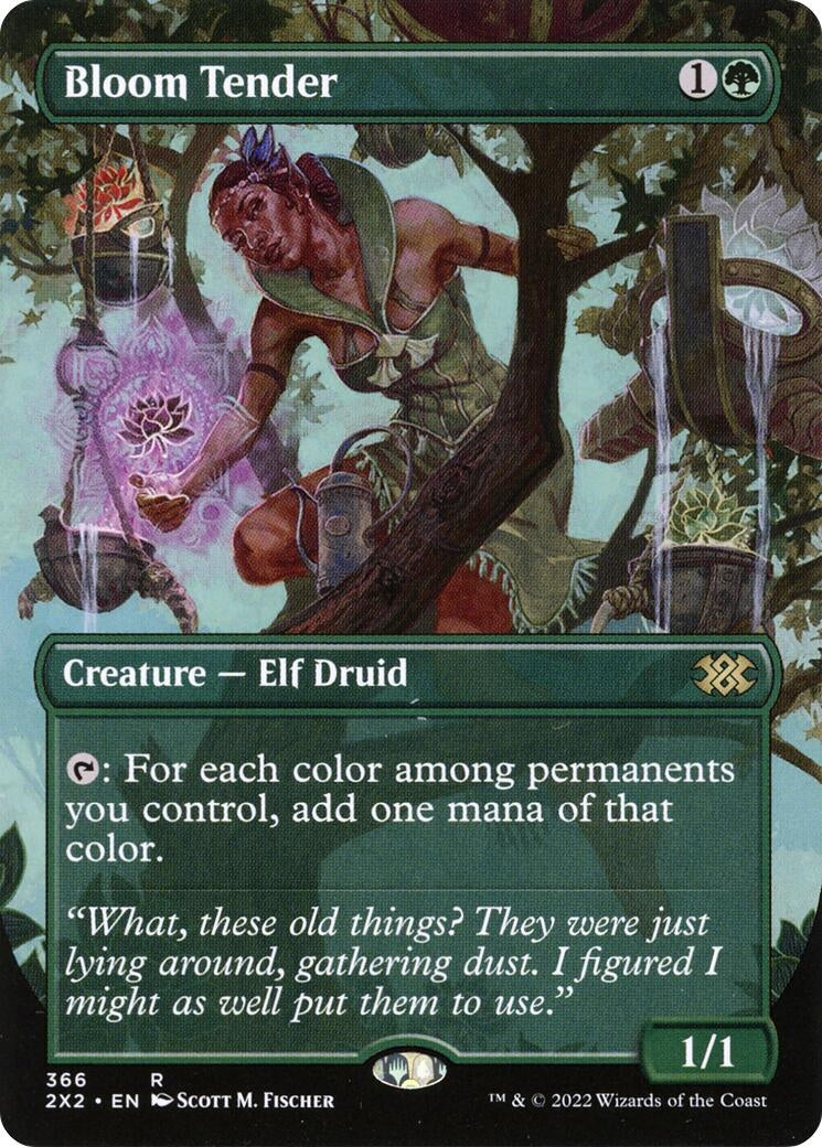 Bloom Tender (Borderless) (366) (Double Masters 2022)