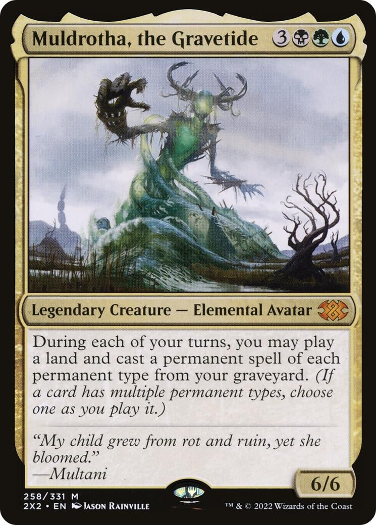 Muldrotha, the Gravetide (258) (Double Masters 2022)