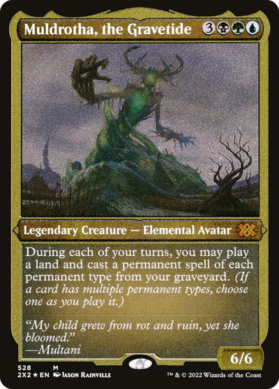 Muldrotha, the Gravetide (Foil Etched) (528) (Double Masters 2022)