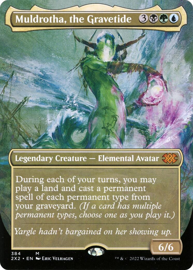 Muldrotha, the Gravetide (Borderless) (384) (Double Masters 2022)