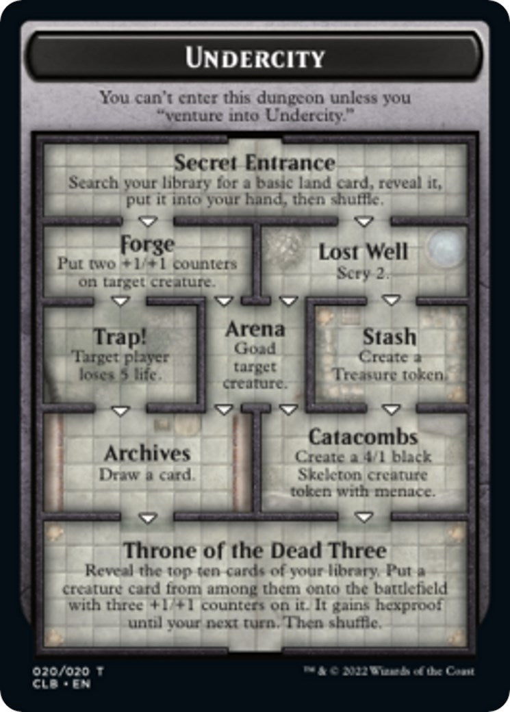 Image for Undercity (AFR) (20) - Magic: The Gathering