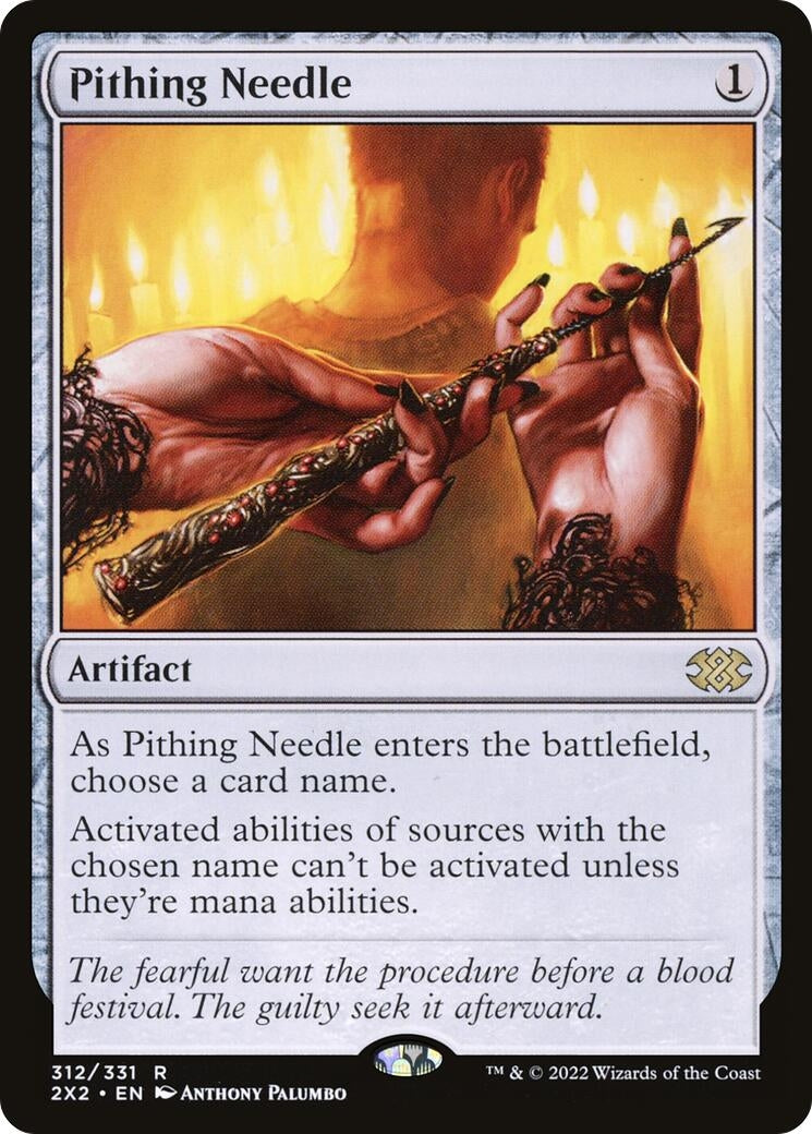 Pithing Needle (312) (Double Masters 2022)