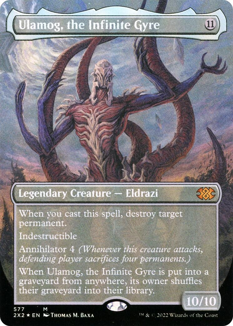 Ulamog, the Infinite Gyre (Textured Foil) (577) (Double Masters 2022)