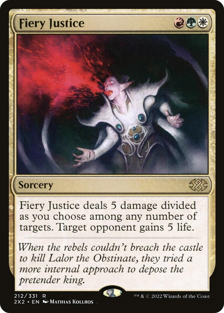 Fiery Justice (212) (Double Masters 2022)