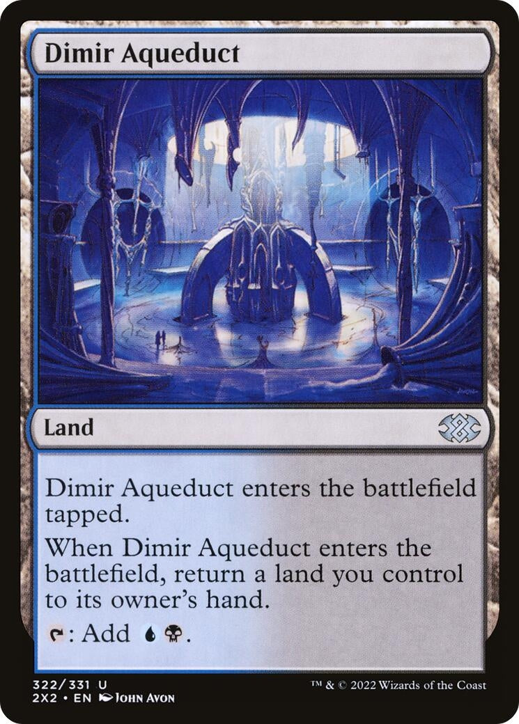 Dimir Aqueduct (322) (Double Masters 2022)