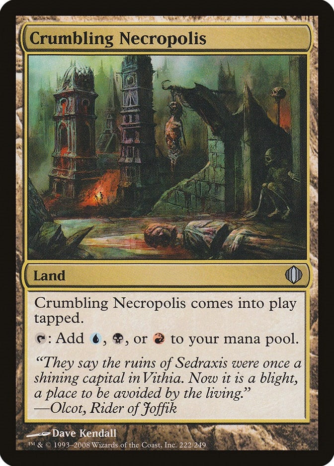 Crumbling Necropolis (222) (Shards of Alara)