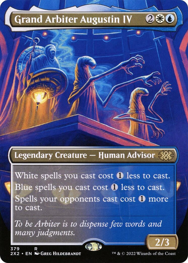 Grand Arbiter Augustin IV (Borderless) (379) (Double Masters 2022)