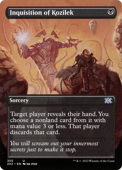 Inquisition of Kozilek (Borderless) (355) (Double Masters 2022)