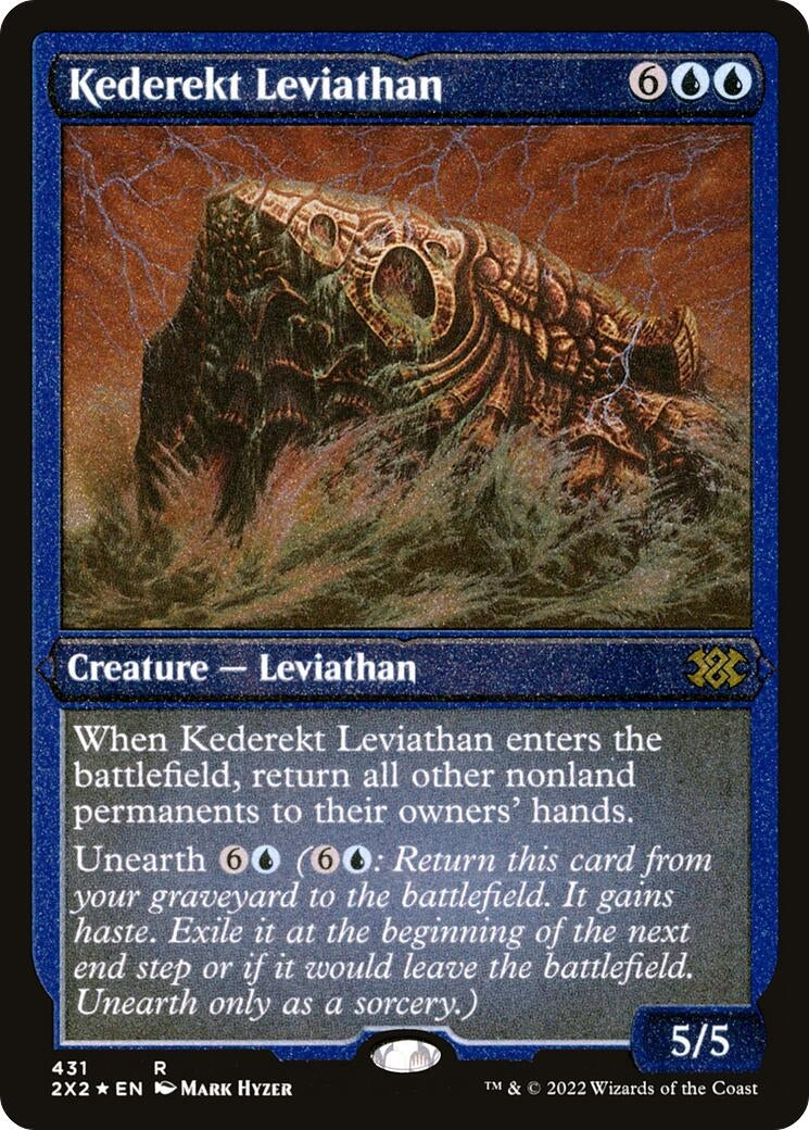 Kederekt Leviathan (Foil Etched) (431) (Double Masters 2022)