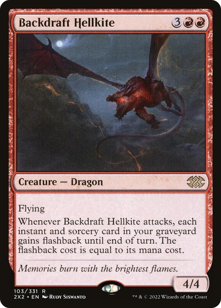 Backdraft Hellkite (103) (Double Masters 2022)
