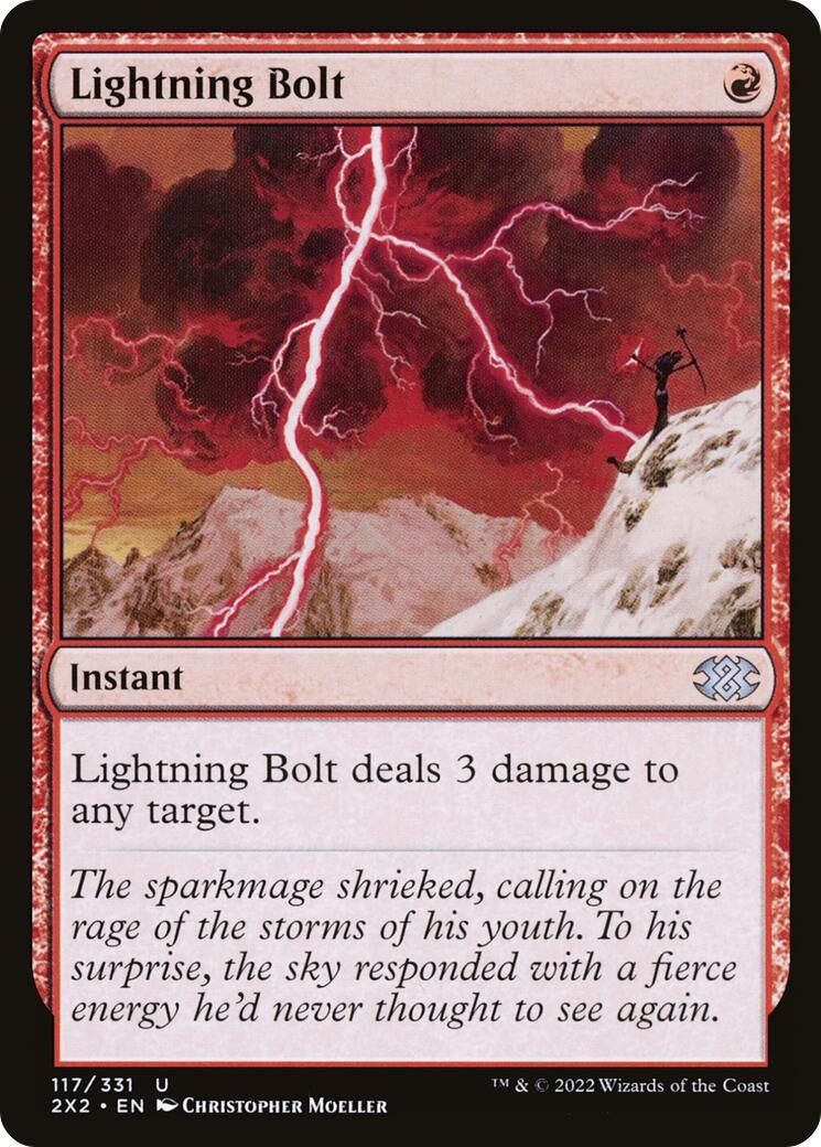 Lightning Bolt (117) (Double Masters 2022)