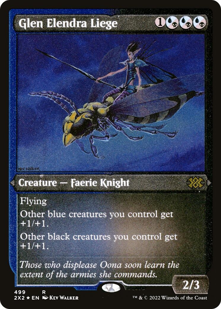 Glen Elendra Liege (Foil Etched) (499) (Double Masters 2022)