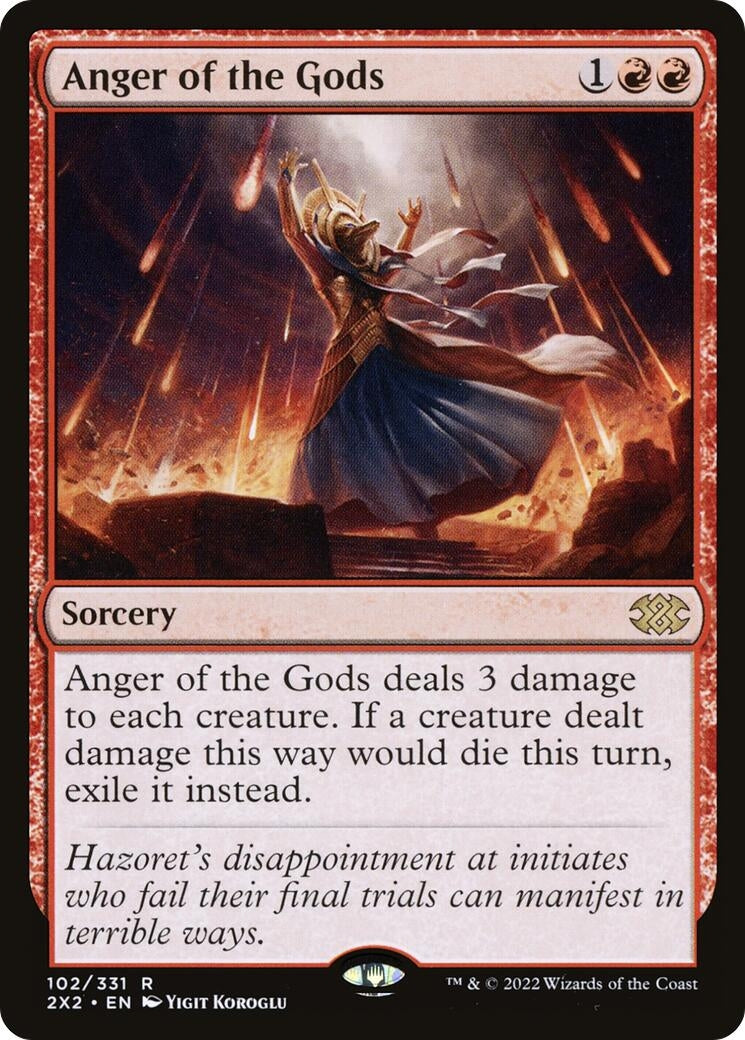 Anger of the Gods (102) (Double Masters 2022)
