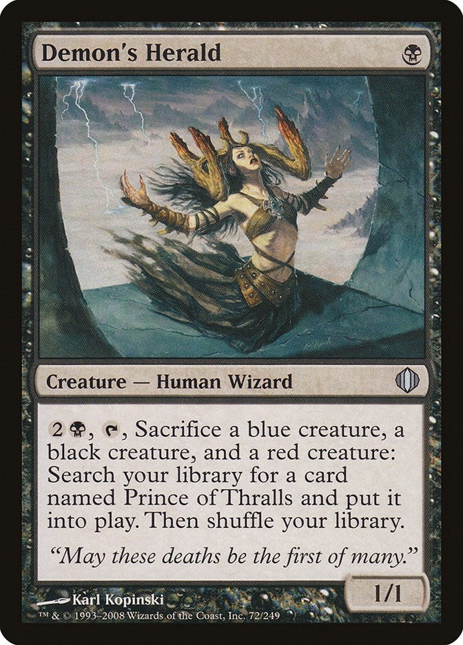 Demon's Herald (72) (Shards of Alara)
