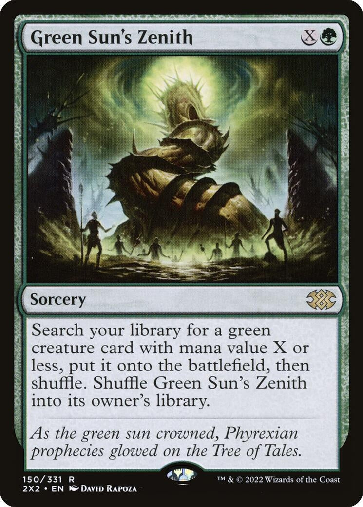 Green Sun's Zenith (150) (Double Masters 2022)