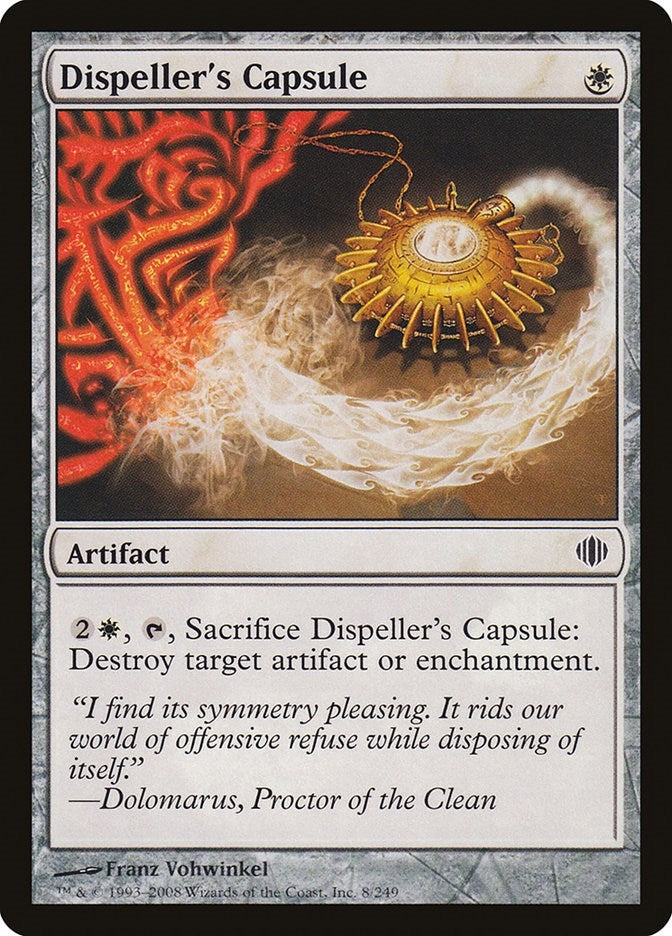 Dispeller's Capsule (8) (Shards of Alara)