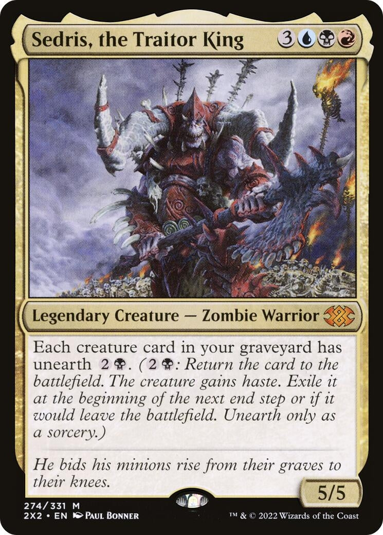 Sedris, the Traitor King (274) (Double Masters 2022)