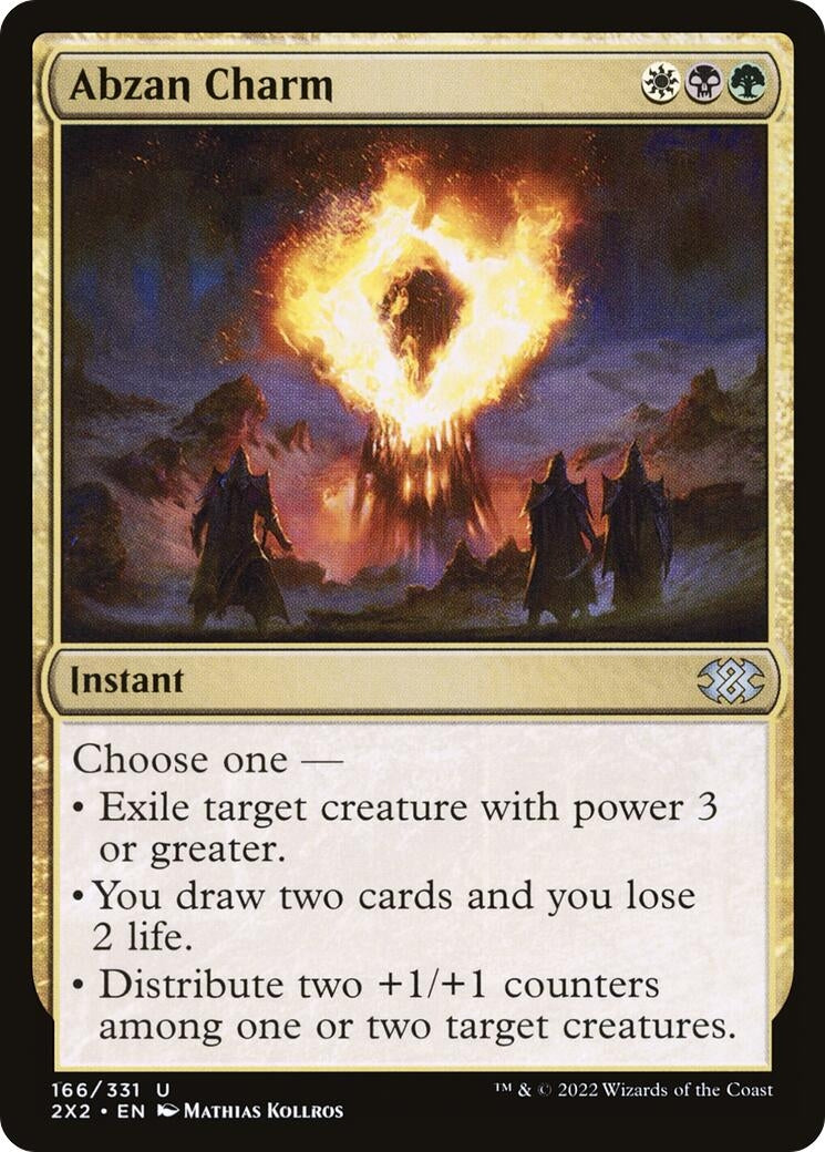 Abzan Charm (166) (Double Masters 2022)