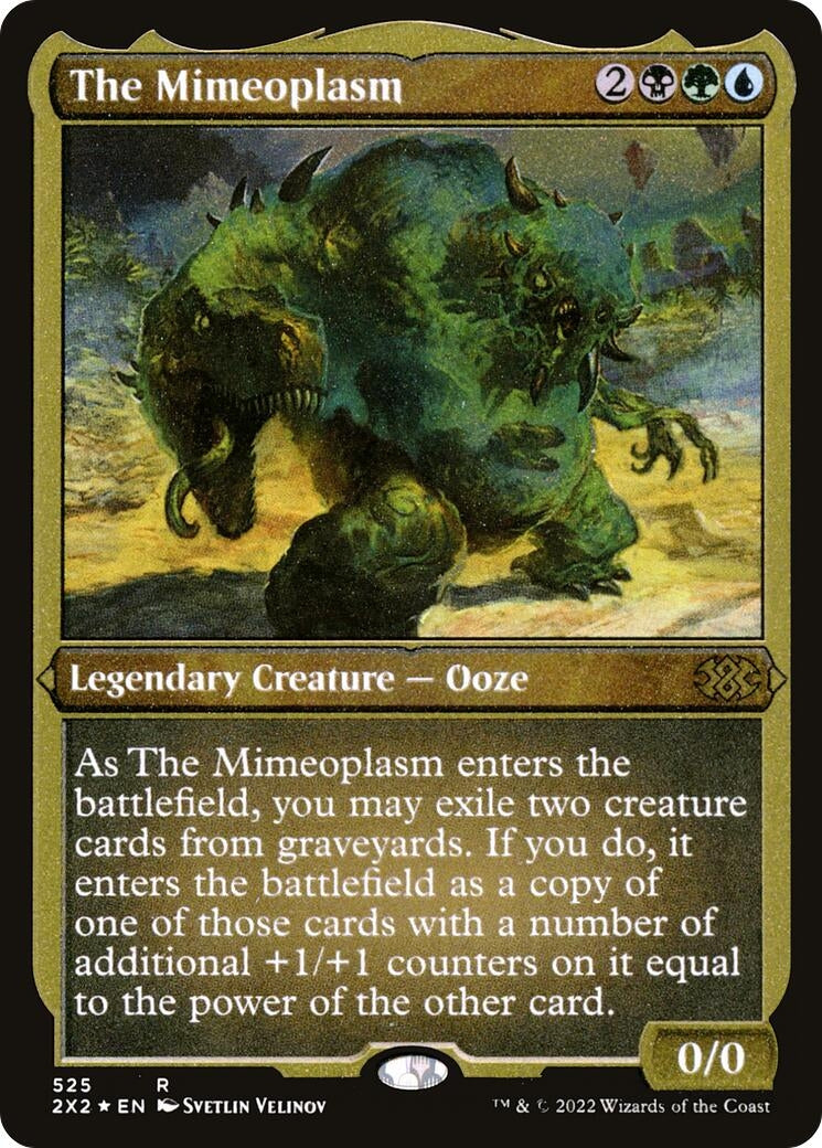 The Mimeoplasm (Foil Etched) (525) (Double Masters 2022)