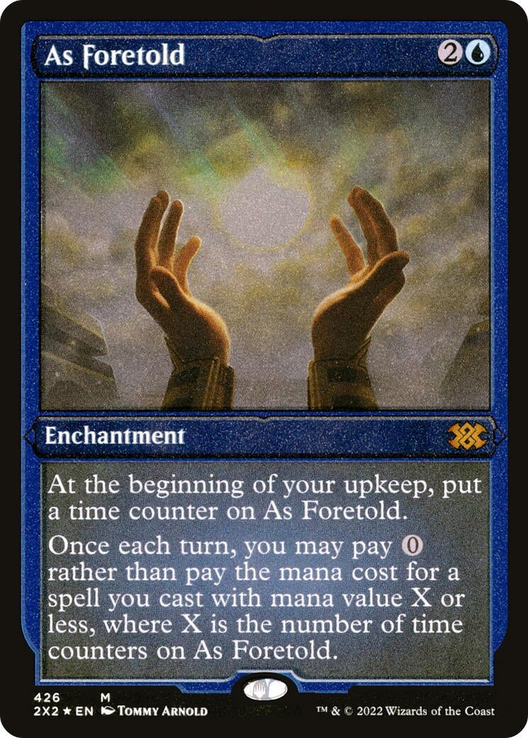 As Foretold (Foil Etched) (426) (Double Masters 2022)