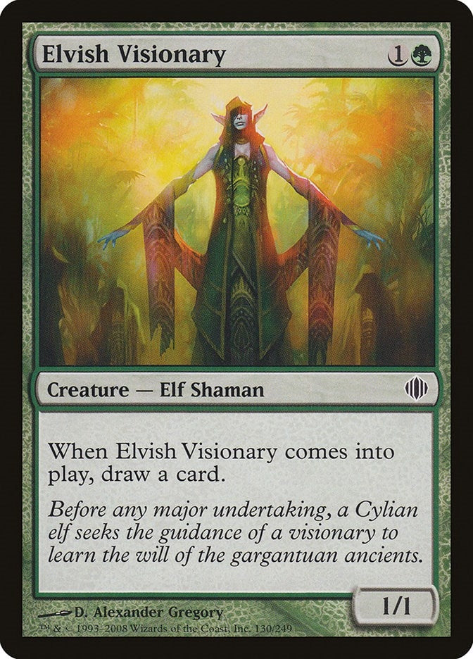 Elvish Visionary (130) (Shards of Alara)