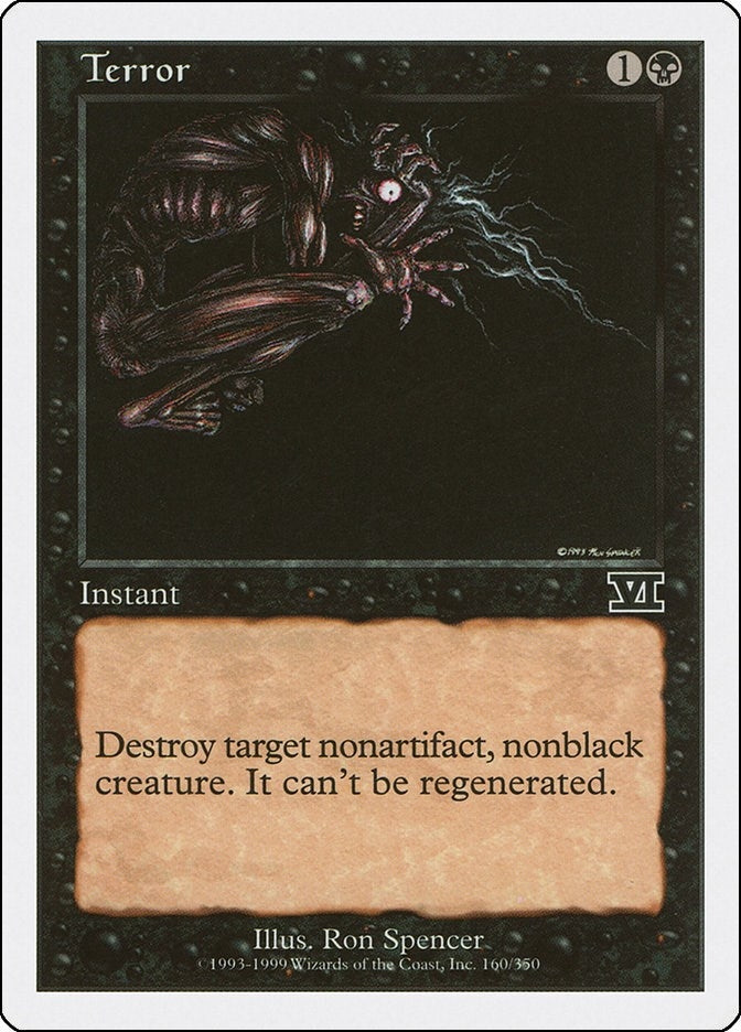 Terror (160) (Classic Sixth Edition)