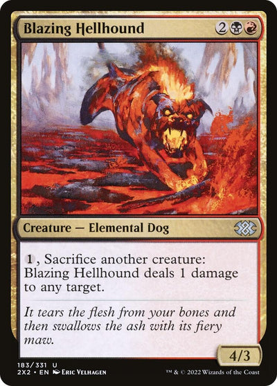 Blazing Hellhound (183) (Double Masters 2022)