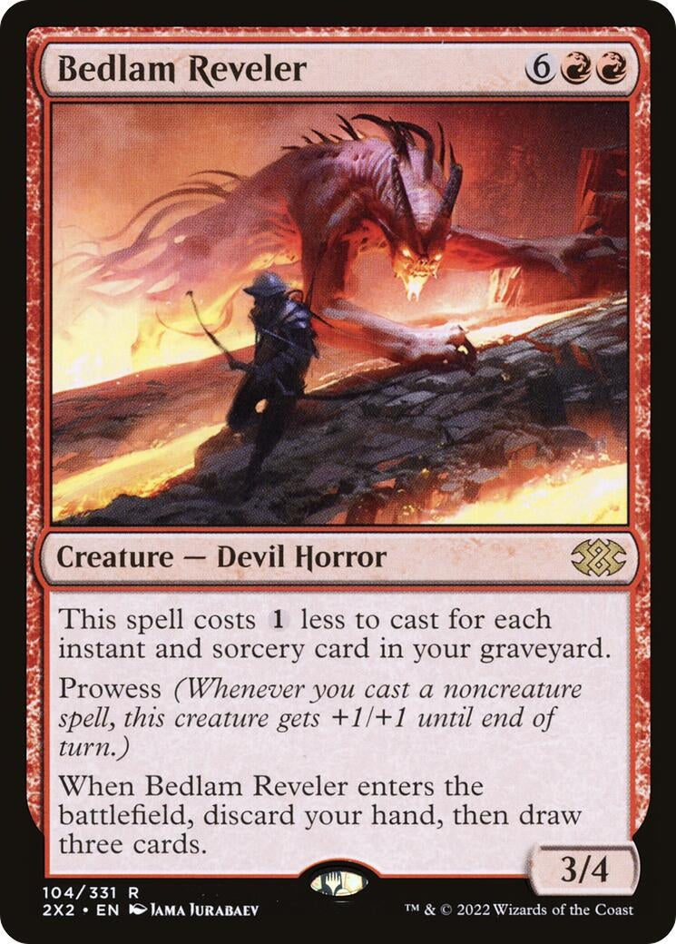 Bedlam Reveler (104) (Double Masters 2022)