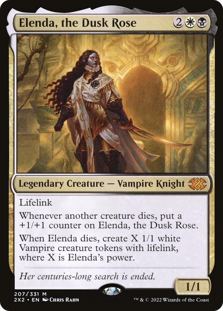 Elenda, the Dusk Rose (207) (Double Masters 2022)
