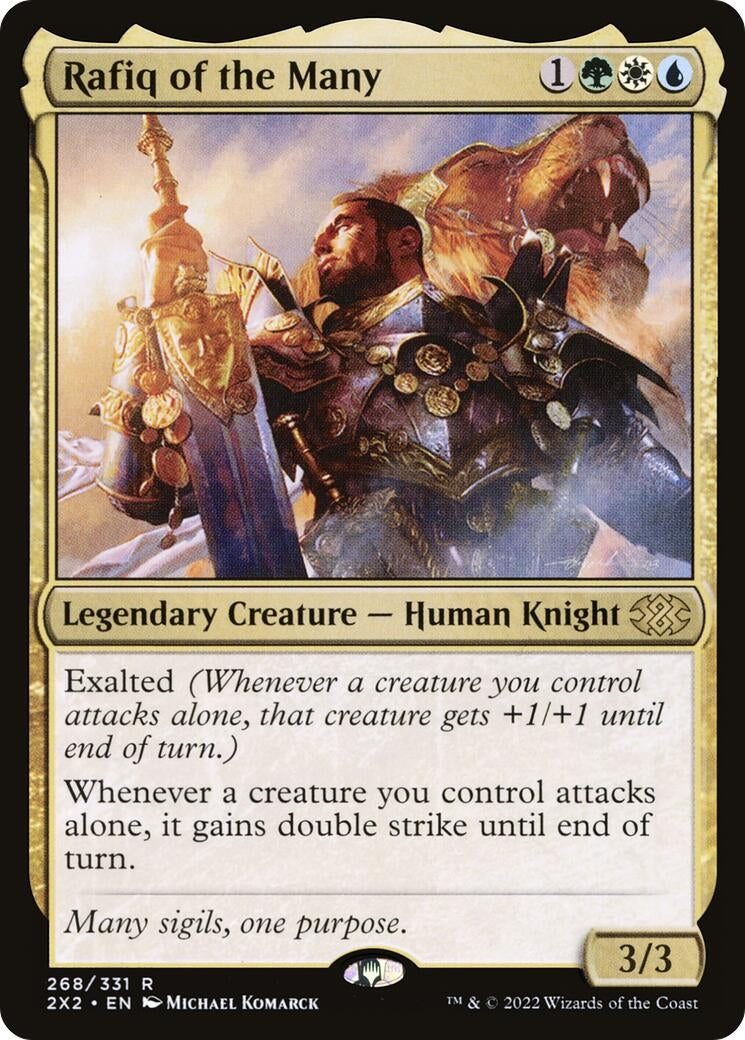 Rafiq of the Many (268) (Double Masters 2022)