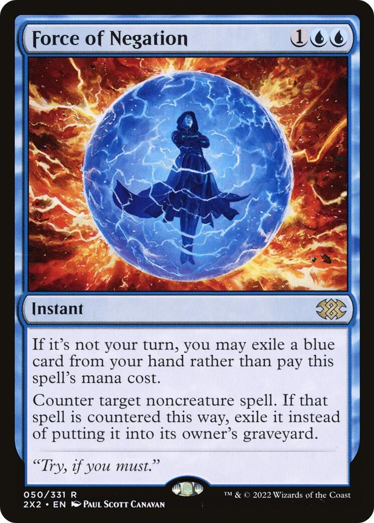 Force of Negation (50) (Double Masters 2022)