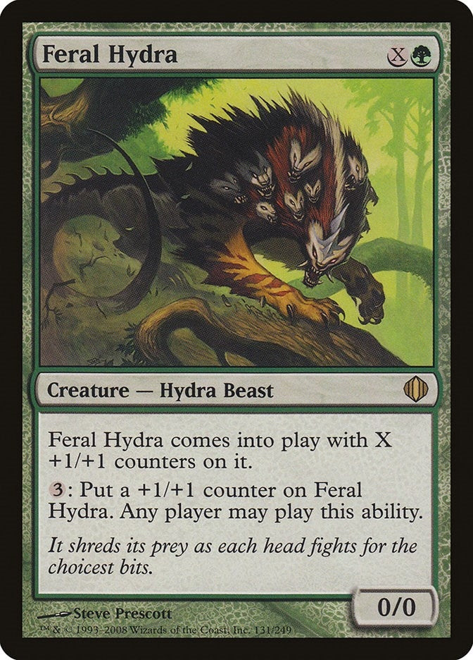 Feral Hydra (131) (Shards of Alara)