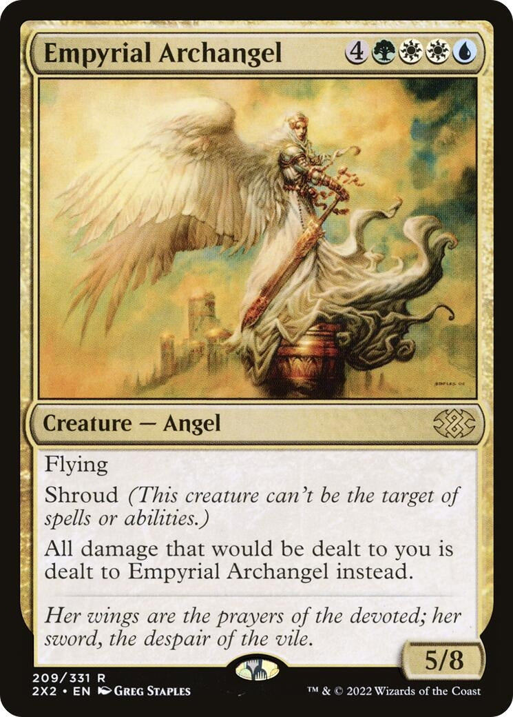 Empyrial Archangel (209) (Double Masters 2022)