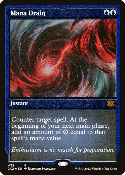 Mana Drain (Foil Etched) (432) (Double Masters 2022)
