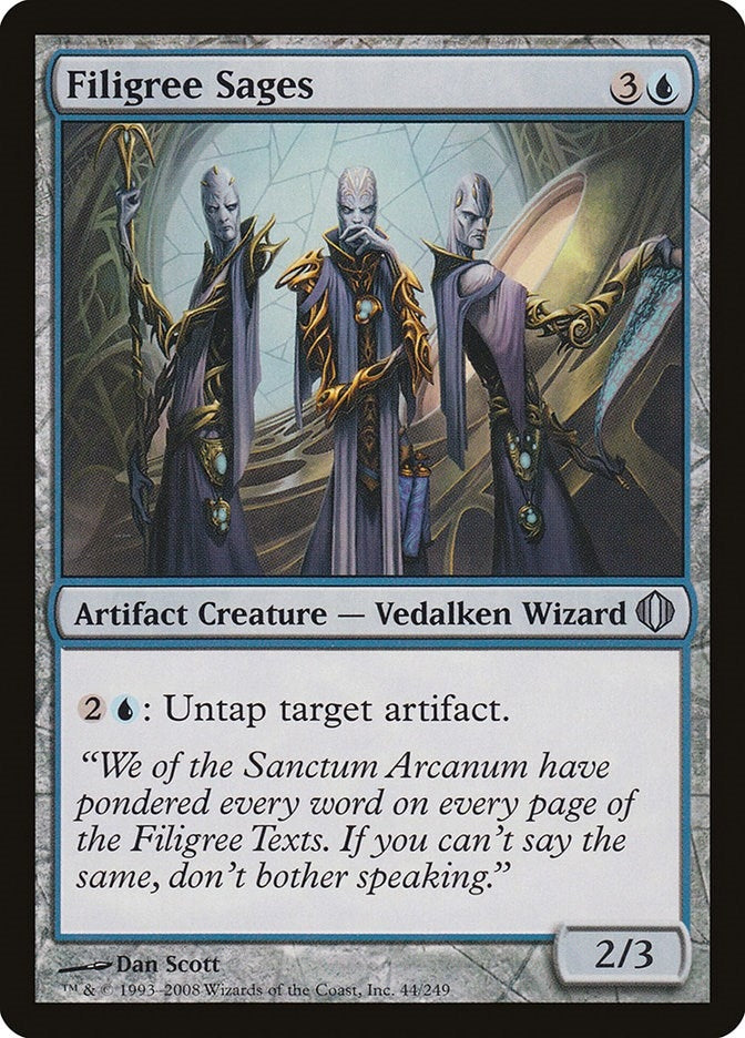 Filigree Sages (44) (Shards of Alara)