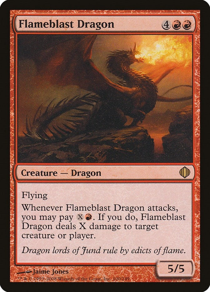 Flameblast Dragon (100) (Shards of Alara)