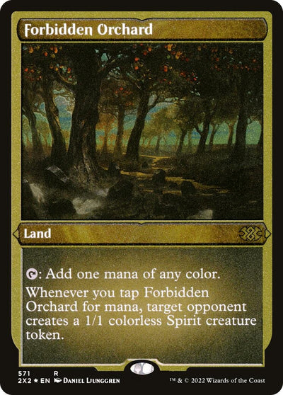 Forbidden Orchard (Foil Etched) (571) (Double Masters 2022)