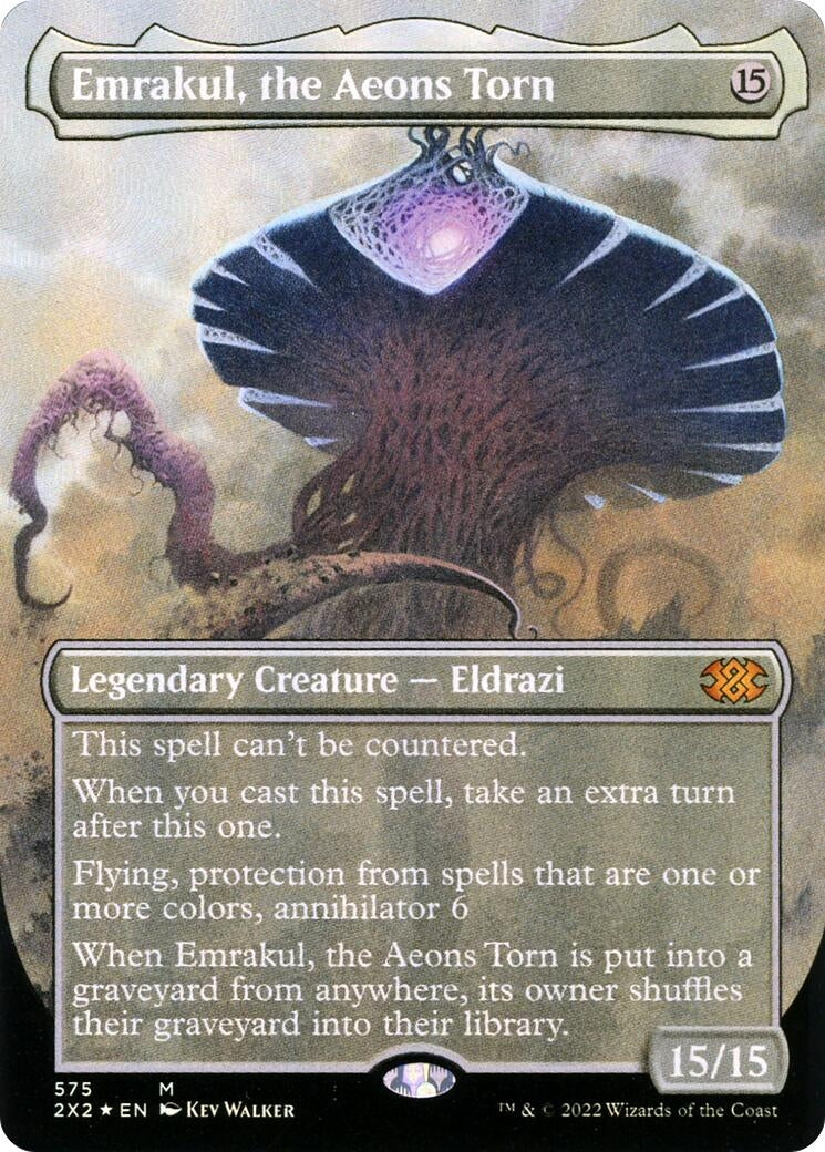 Emrakul, the Aeons Torn (Textured Foil) (575) (Double Masters 2022)