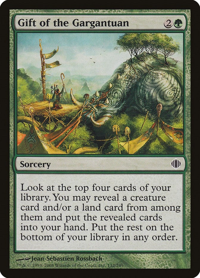 Gift of the Gargantuan (132) (Shards of Alara)