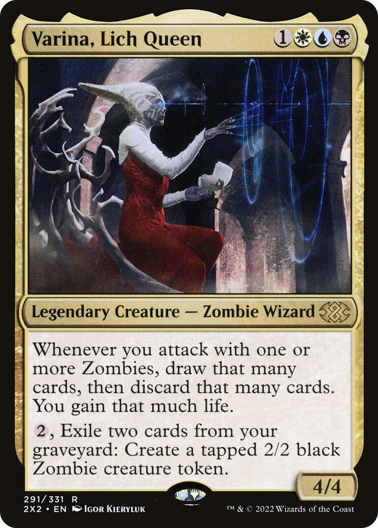 Varina, Lich Queen (291) (Double Masters 2022)