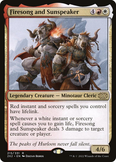 Firesong and Sunspeaker (215) (Double Masters 2022)